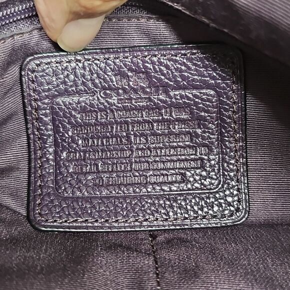 COACH TYLER PEBBLED LEATHER TOTE BAG BFPM-06-143 - Picture 11 of 11